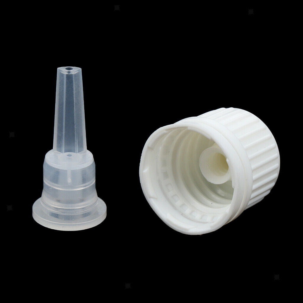12 Pieces Essential Oils Glass Bottles With Orifice Reducer Dropper 10ml