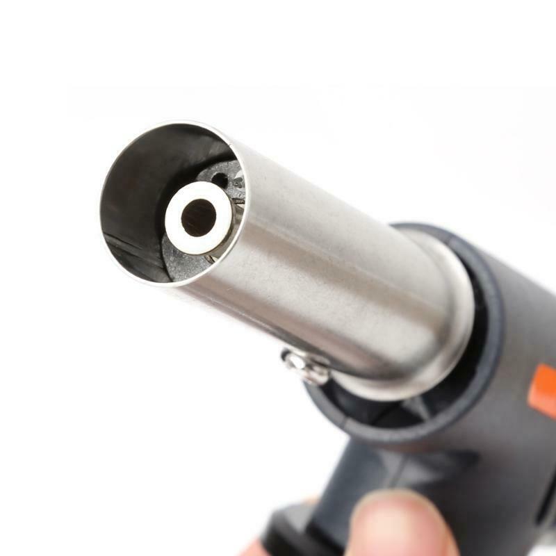 Portable Camping Welding Gas Torch Flame Gun Flamethrower Butane Burner Wind