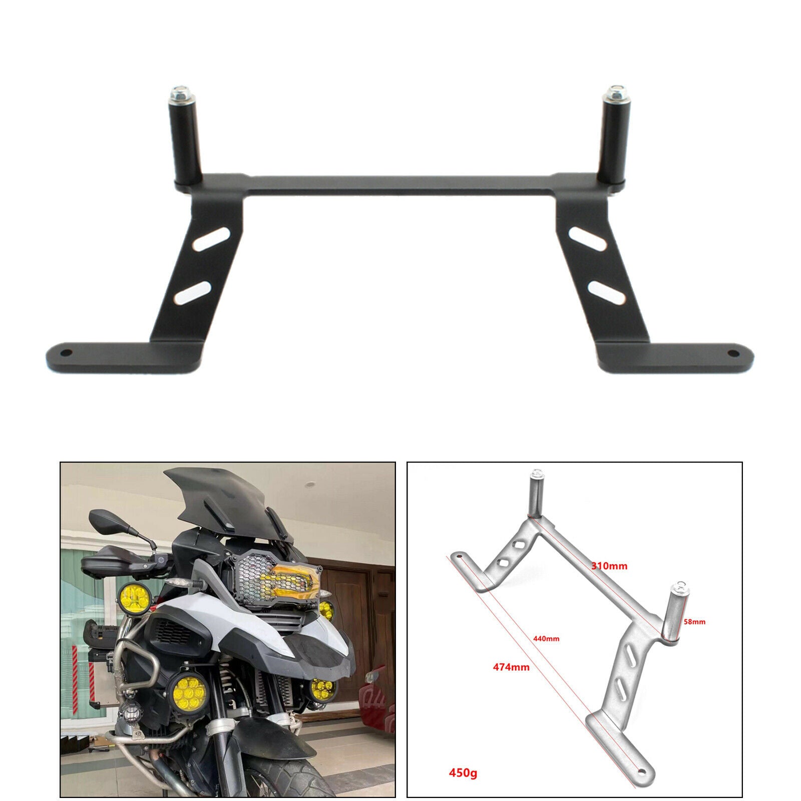Fog Light Led Brackets For BMW R1200GS LC Adv R1250GS LC R1250GS LC Adv