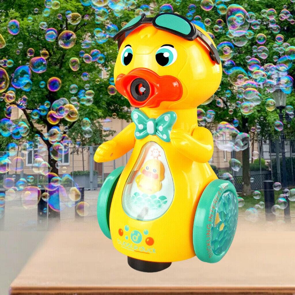 Little Duck Bubble Making, Automatic Bubble Maker for Kids Blower Bubble Maker