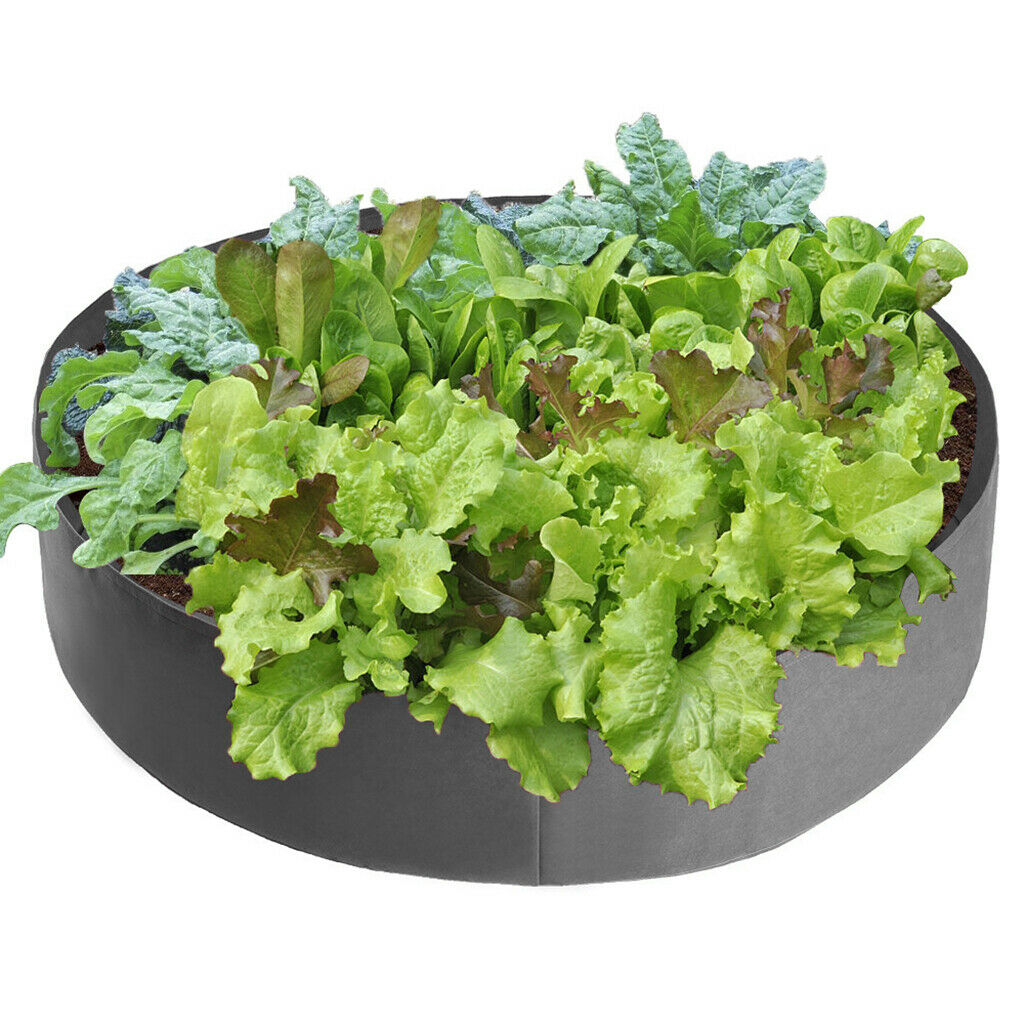 2X Garden Planting Flower Grow Bag Raised Bed Fruit Box Container New 127x30cm