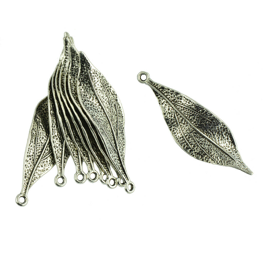 20 Pieces of Novelty Natural Exquisite Leaf Shaped DIY Jewelry Supplies