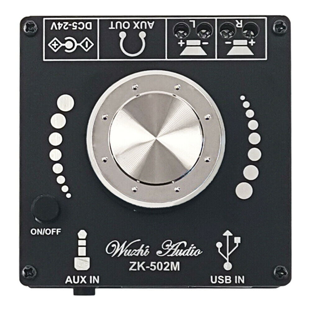 Mini Bluetooth 5.0 Power Audio Amplifier Board Stereo Music Amplificad Module @