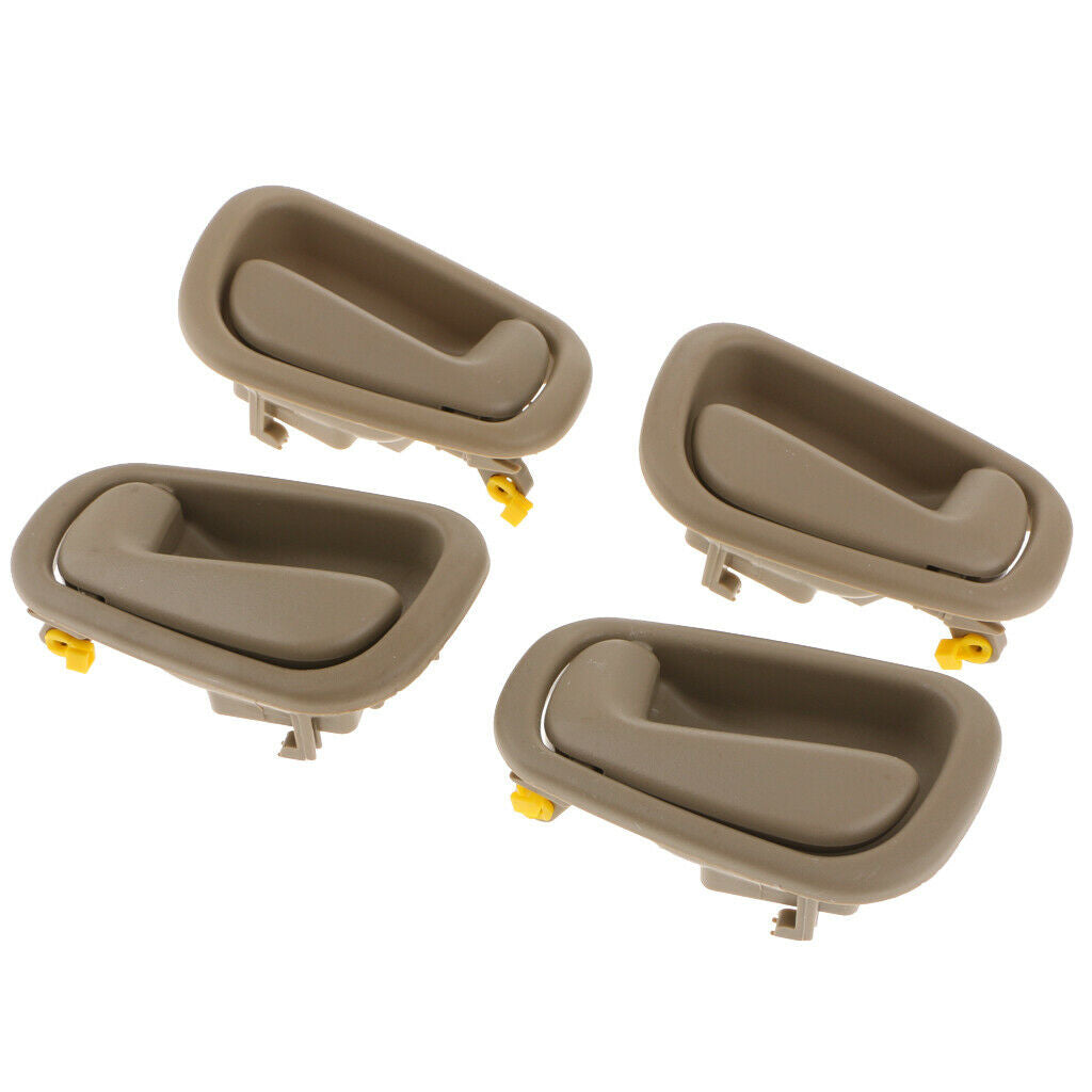 4x Beige Car Inside Interior Door Handle For 98-02  Corolla Chevrolet