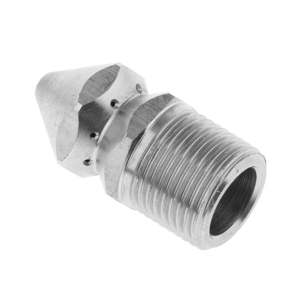 3/8'' Steel High Pressure Washer Drain Sewer Cleaning Pipe Spray Nozzle Head