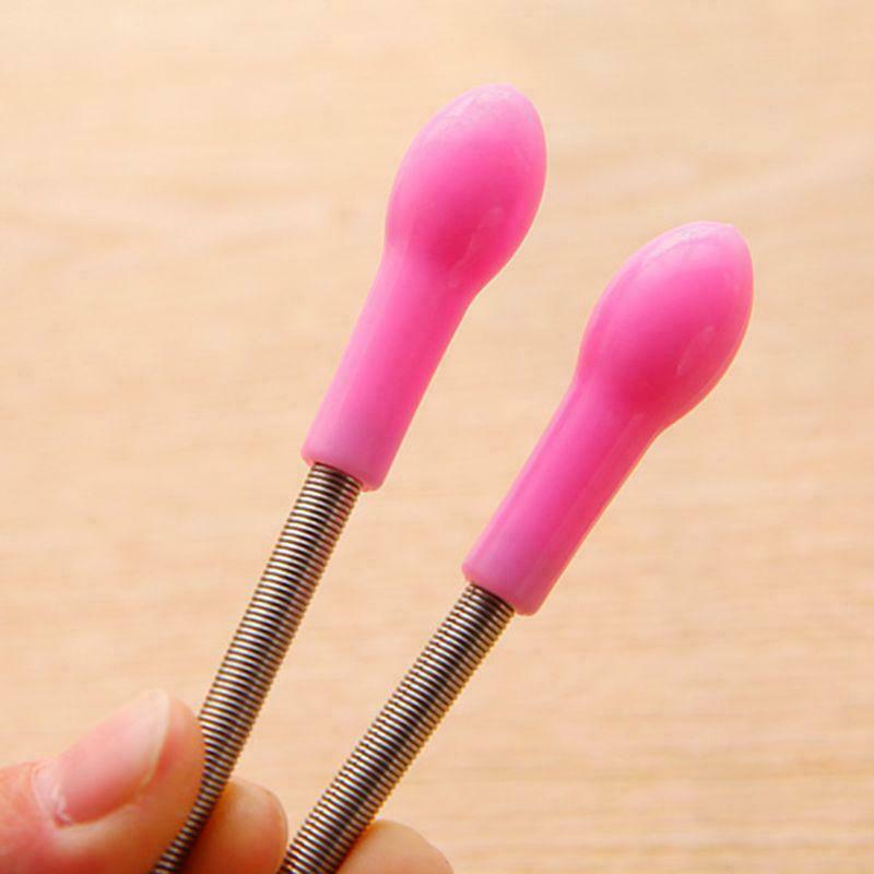 Spring Facial Hair Removal Face Beauty Epilator Smooth Bend Face Cleaning Device