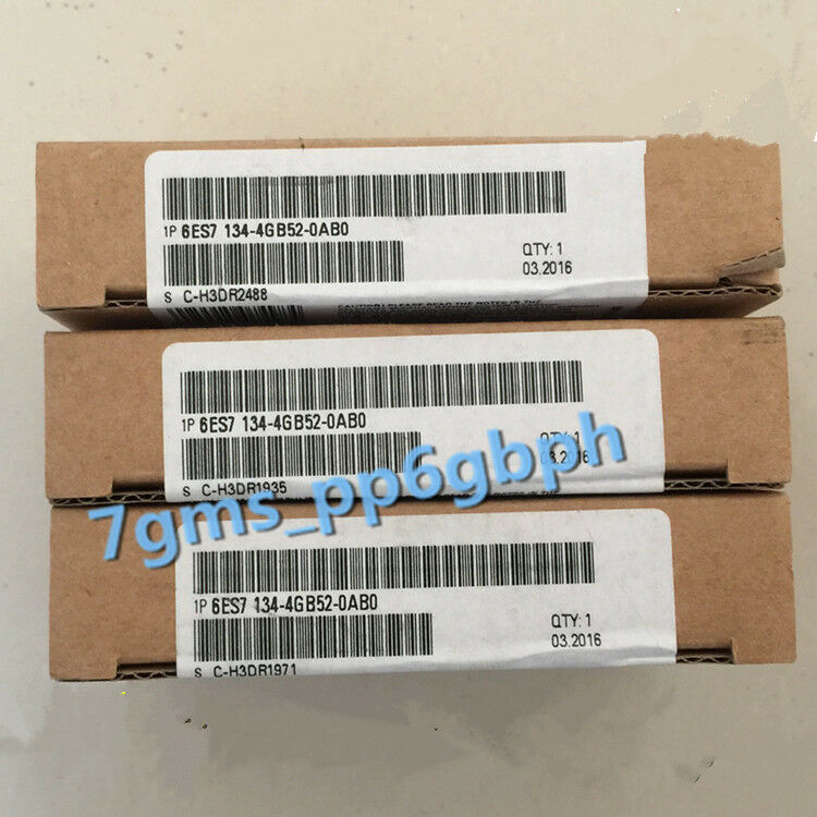 1 PC New Siemens 6ES7134-4GB52-0AB0 6ES7 134-4GB52-0AB0 In Box