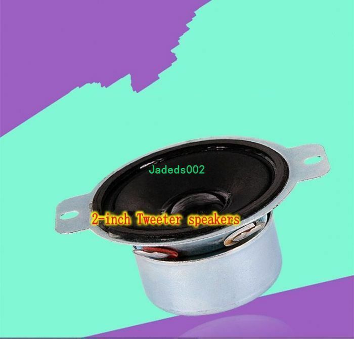 2pcs 2"inch tweeter 8ohm 8Ω 10W Anti-magnetic Speaker loudspeaker Home Audio