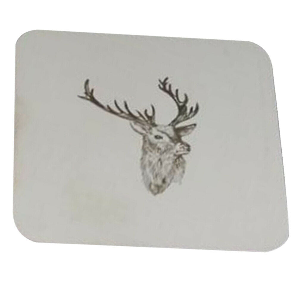 Stainless Steel Square Placemat Dinning Table Mat Pad Place Mat Coaster A
