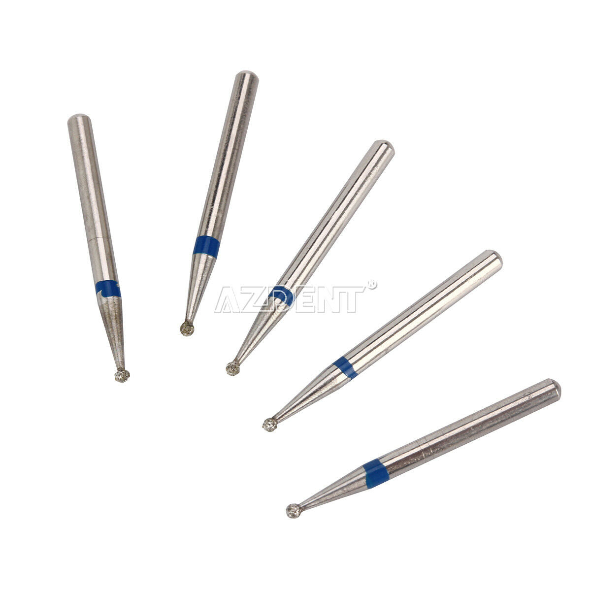 200 Kits AZDENT Dental Diamond Burs Drill for High Speed Handpiece 5pc/pack