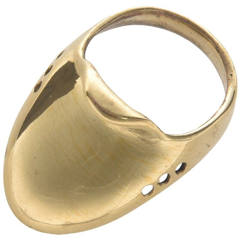 1X(Archery Thumb Finger Protective Archery Thumb  Finger Protector 21 x 22Mm4W3)