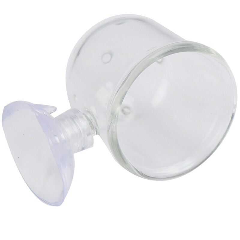 Pinhole Pot Plant Feeding Cup Holder Shrimp Aquarium Fish Tank Aquatic Fe.l8