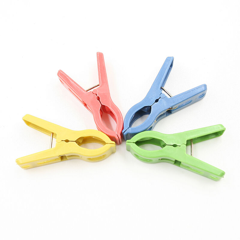 20x Heavy Duty Plastic Laundry Clothes Pins Color Hanging Pegs Clips   DD