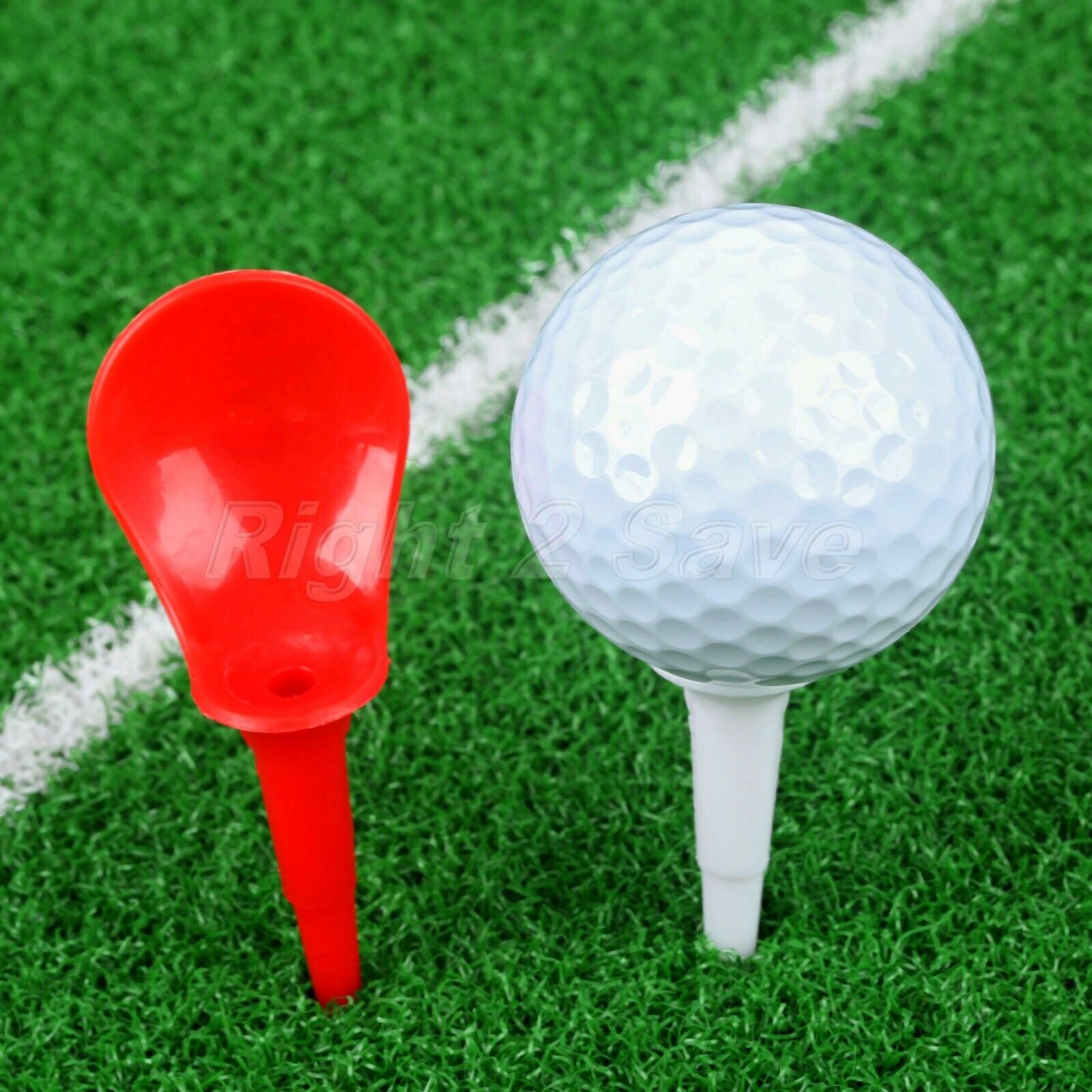 30Pcs Golf Club Accessory Golf Tees Golf Ball Surport Reduce the Effect of Spin