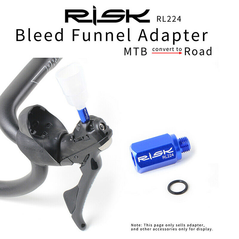 Bike Bleed Funnel Adapter Hydraulic Disc Brake Oiling Bicycle Repair To.l8