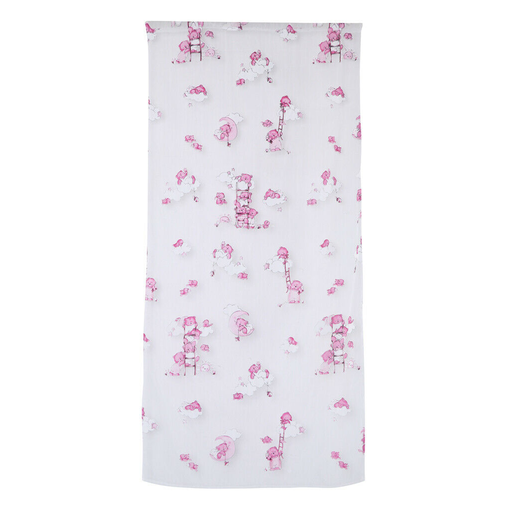 Kids Room Sheer Gauze Window Voile Curtain Tulle Drape Panel 39x79inch