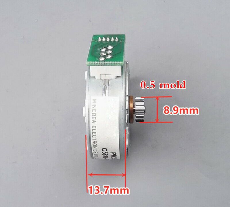 35 stepper motor two-phase four-wire micro motor with 0.5 mode gear