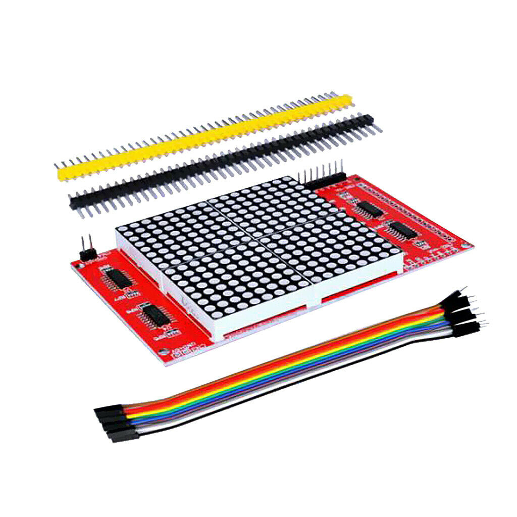 Dot Matrix Module Kit 16x16 Platonic LEDs  Line Interface For