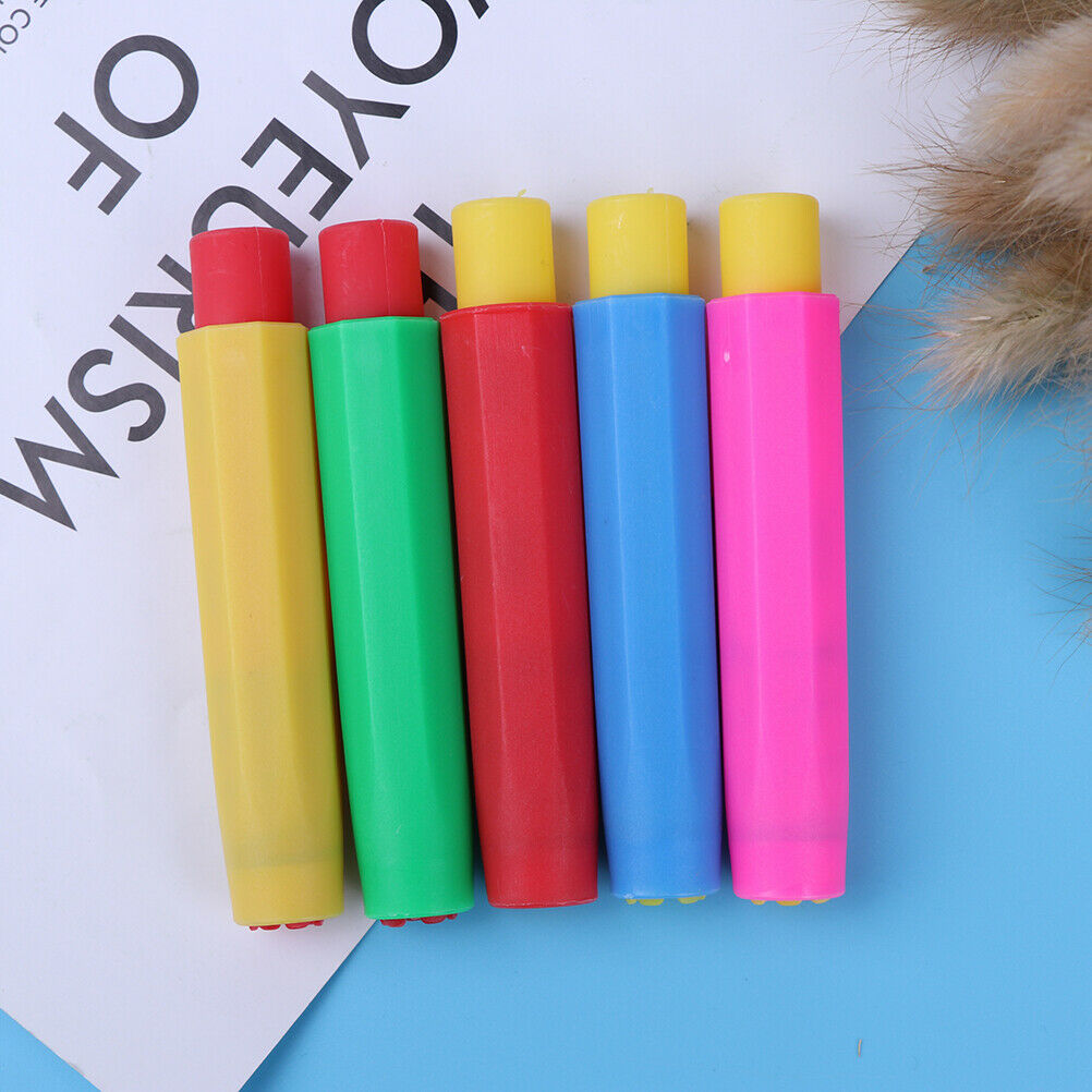 5pcs health non-toxic chalk holder chalk clip clean hold for teaching sta.l8