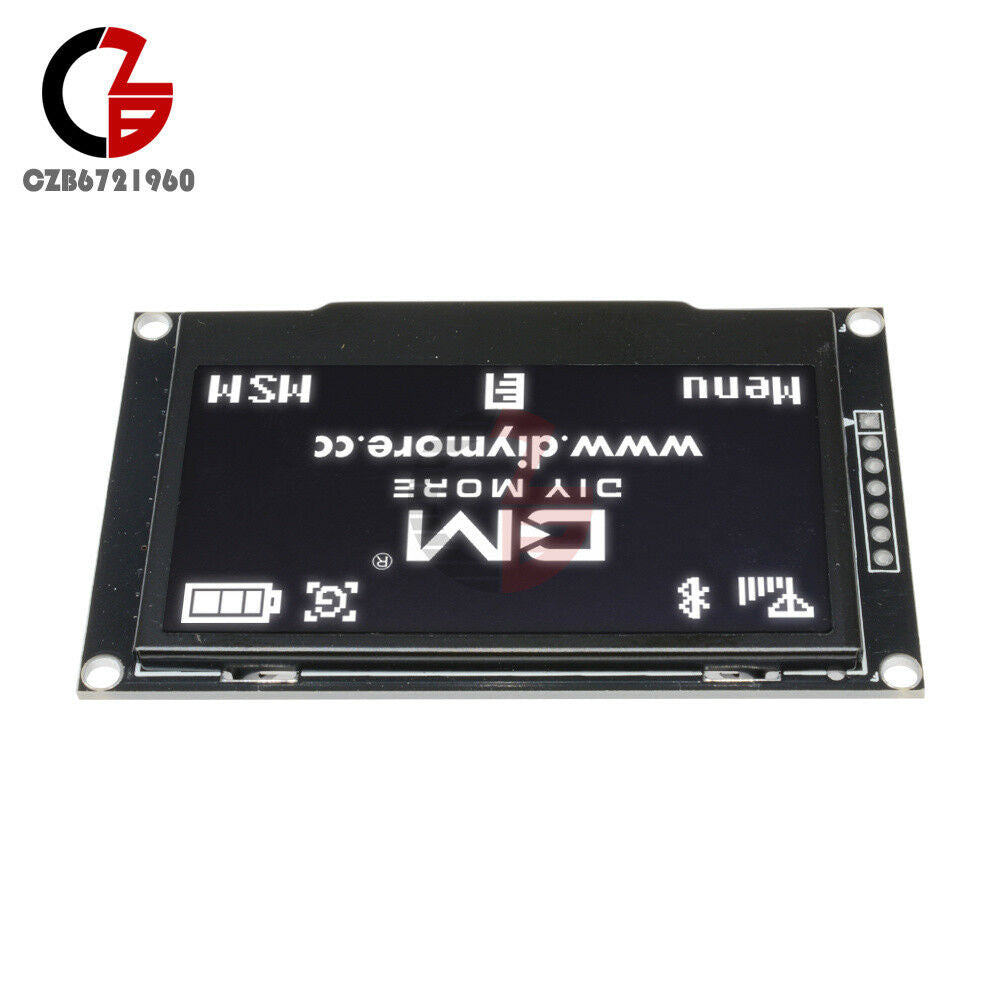 2.42 inch OLED Display SSD1309 128x64 SPI Serial Port 2.42" For Arduino White