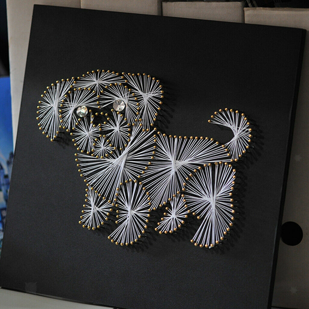 Dog string art kit for kids, and arts