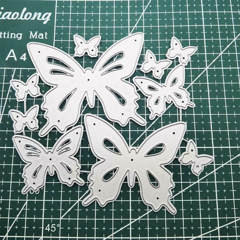 Beautiful Butterflies Carbon Steel Cutting Dies DIY Scrapbooking Photo Album