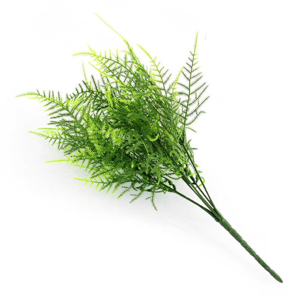DIY 7Branches Artificial Asparagus Fern Grass Plant Flower Home Floral Accessory