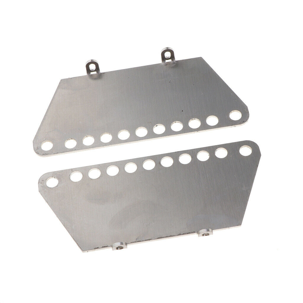 2 Pieces Metal Side Pedal Plate for 1/10 MN D90 D91 RC Car Spare Parts