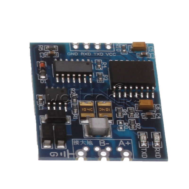 Industrial TTL To RS485 Module RS485 To TTL Serial UART With Isolation 3V-5.5V