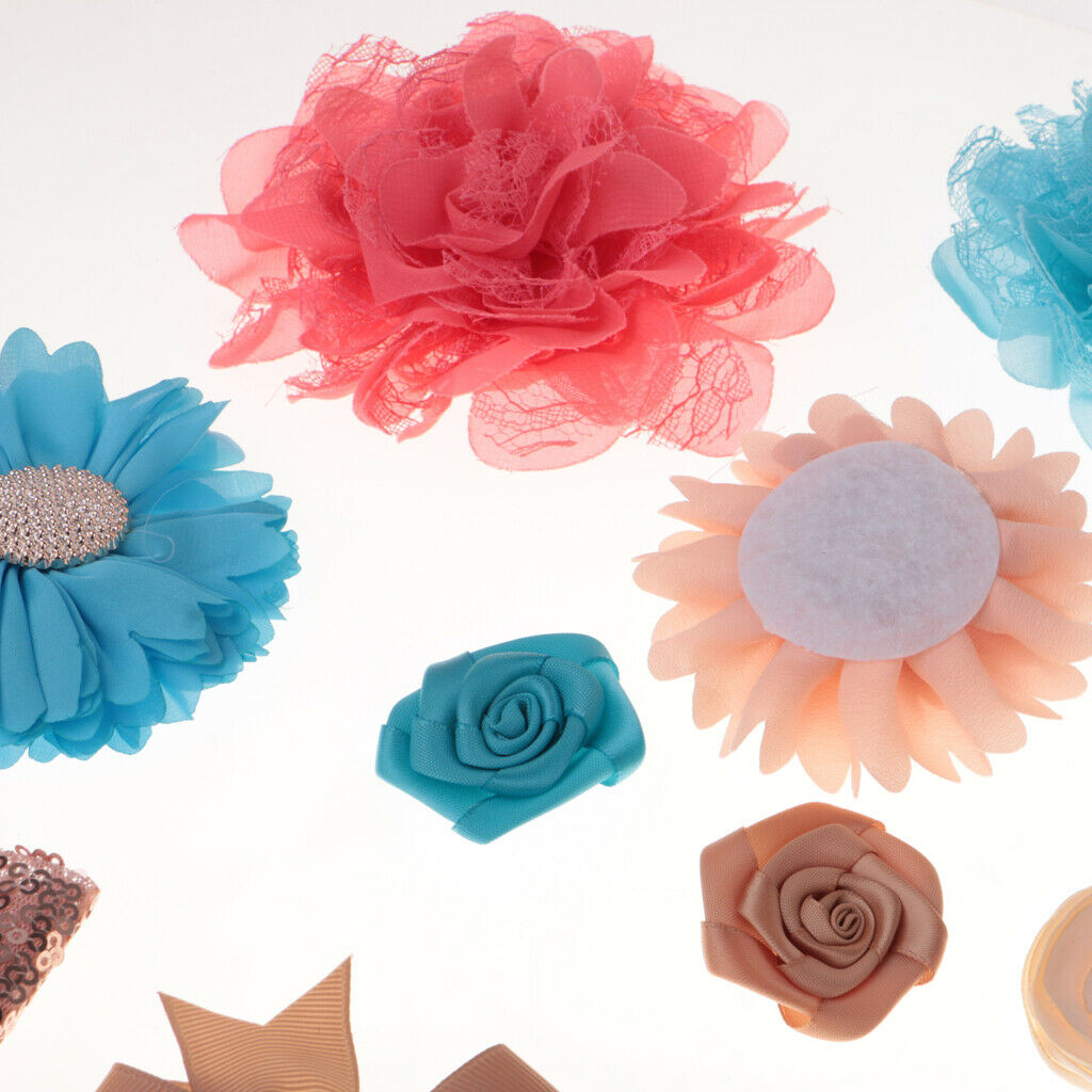 DIY Baby Headband Making Kits Baby Shower Headband Stations White/Pink/Blue