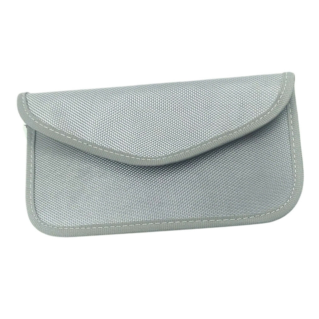 2Pcs Large GSM 3G 4G RF Signal Blocking Bag Anti-Spying Wallet Case for EMF