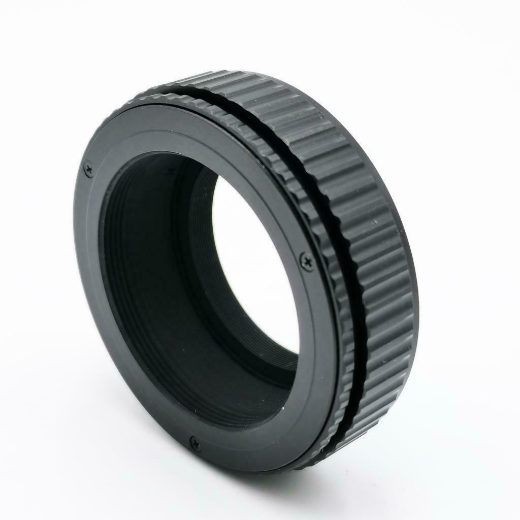 M42-M39 17-31 mm macro focusing lens made of metal with screw connection