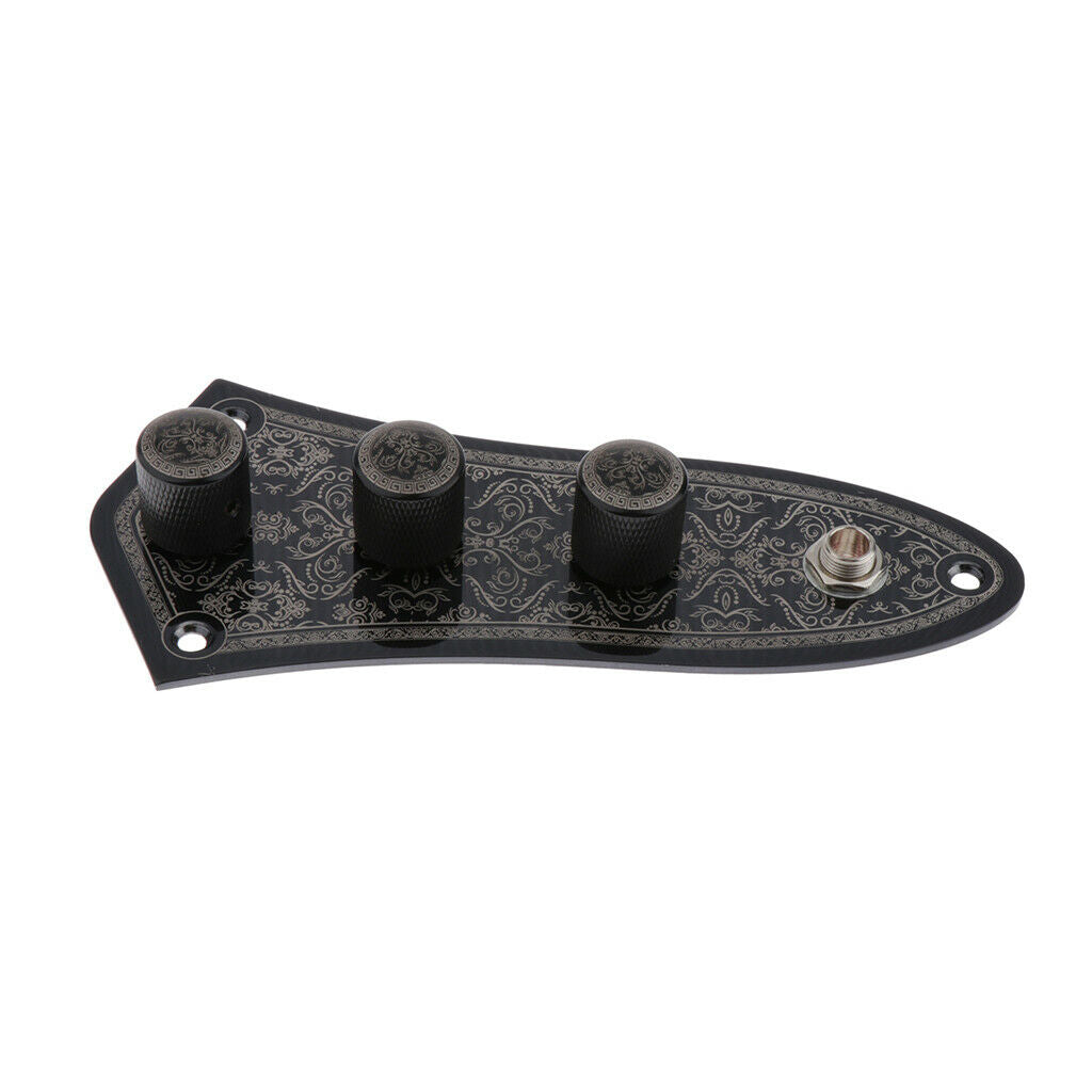 Premium Iron Bass Circuit Switch Control Plate for