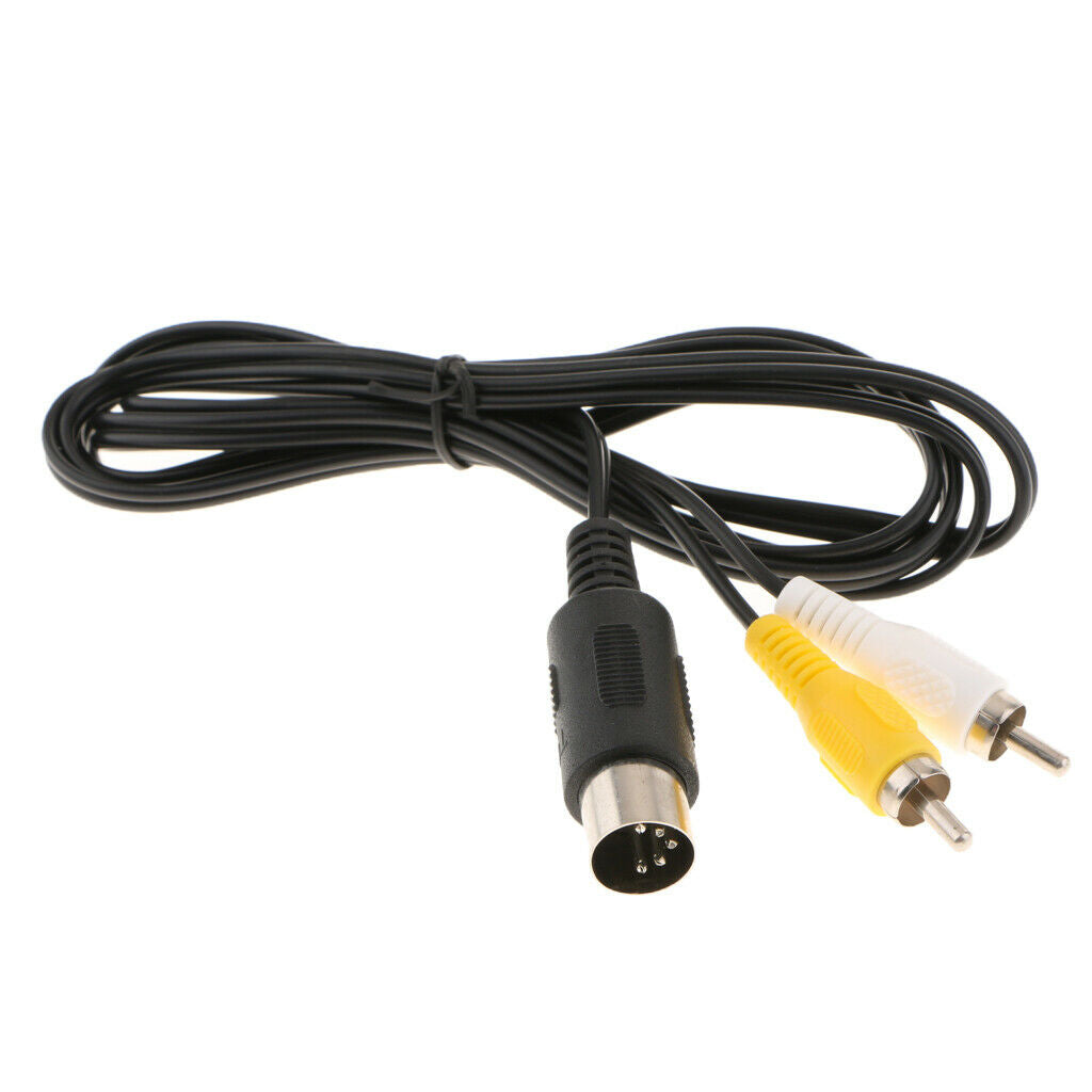 1.8m AV cable chinch TV cable audio video scart cable picture cable audio cable