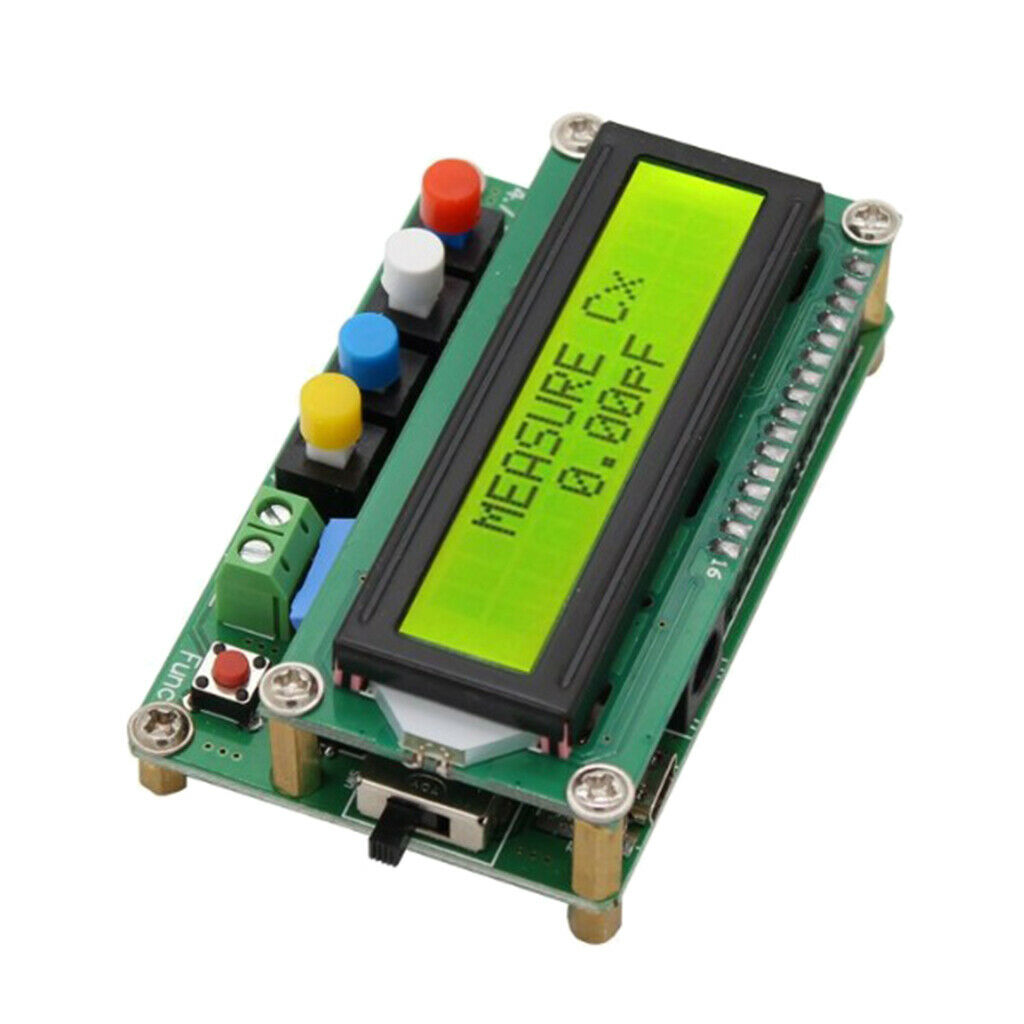 Digital LCD Capacitance Meter Inductance TESTER LC Meter 1pF-100mF 1uH-100H