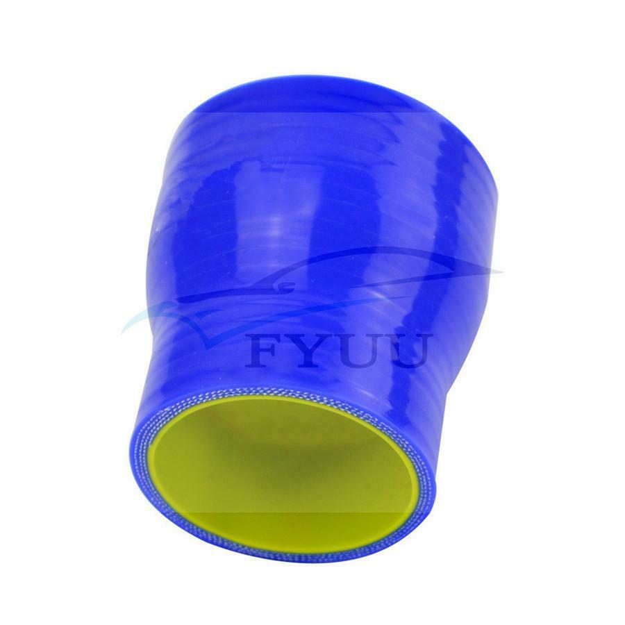 Blue Silicone Reducer Hose 3Ply 2"-2.5" 51-64mm Supercharger Intake Intercooler