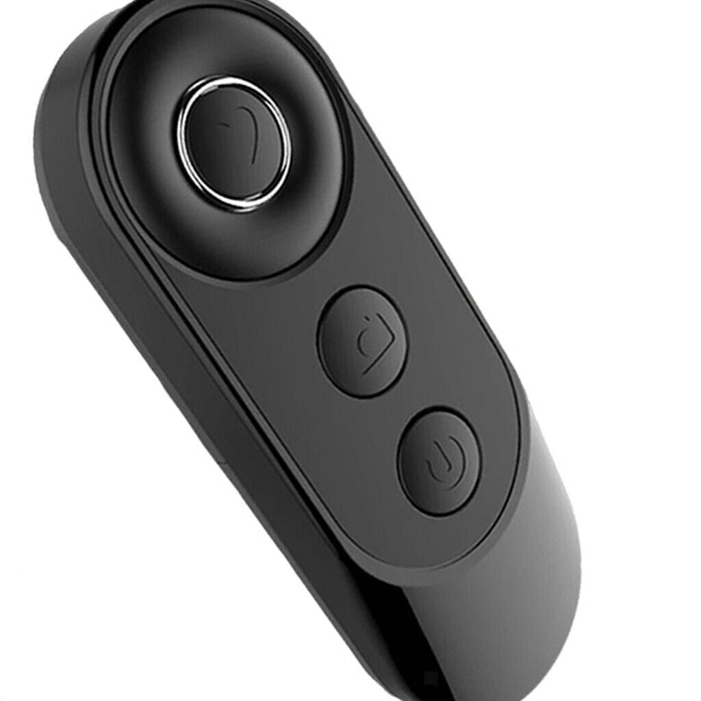 Wireless Bluetooth Remote Shutter Control Button Pause Playback Page Turner