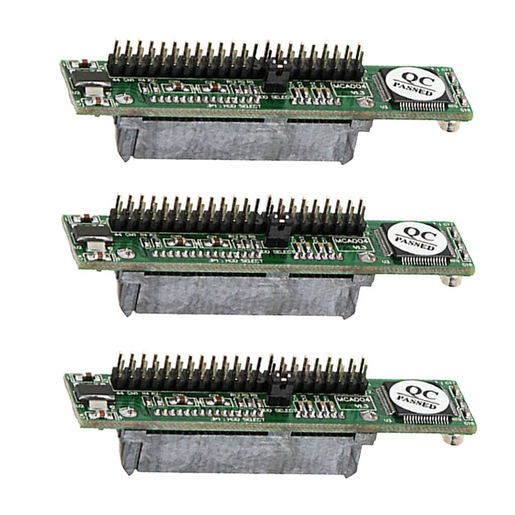 3 To 2.5 '7 + 15P Portable SATA To 44Pin IDE Male Adapter Converter