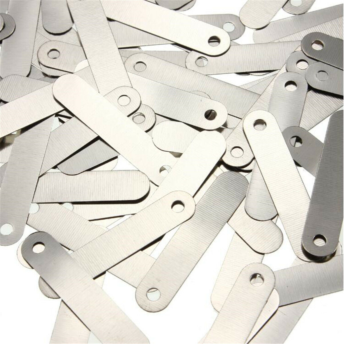 100pcs Nickel Solder Tab For  14500 Sub C Rechargeable Battery 2.5x0.5cm
