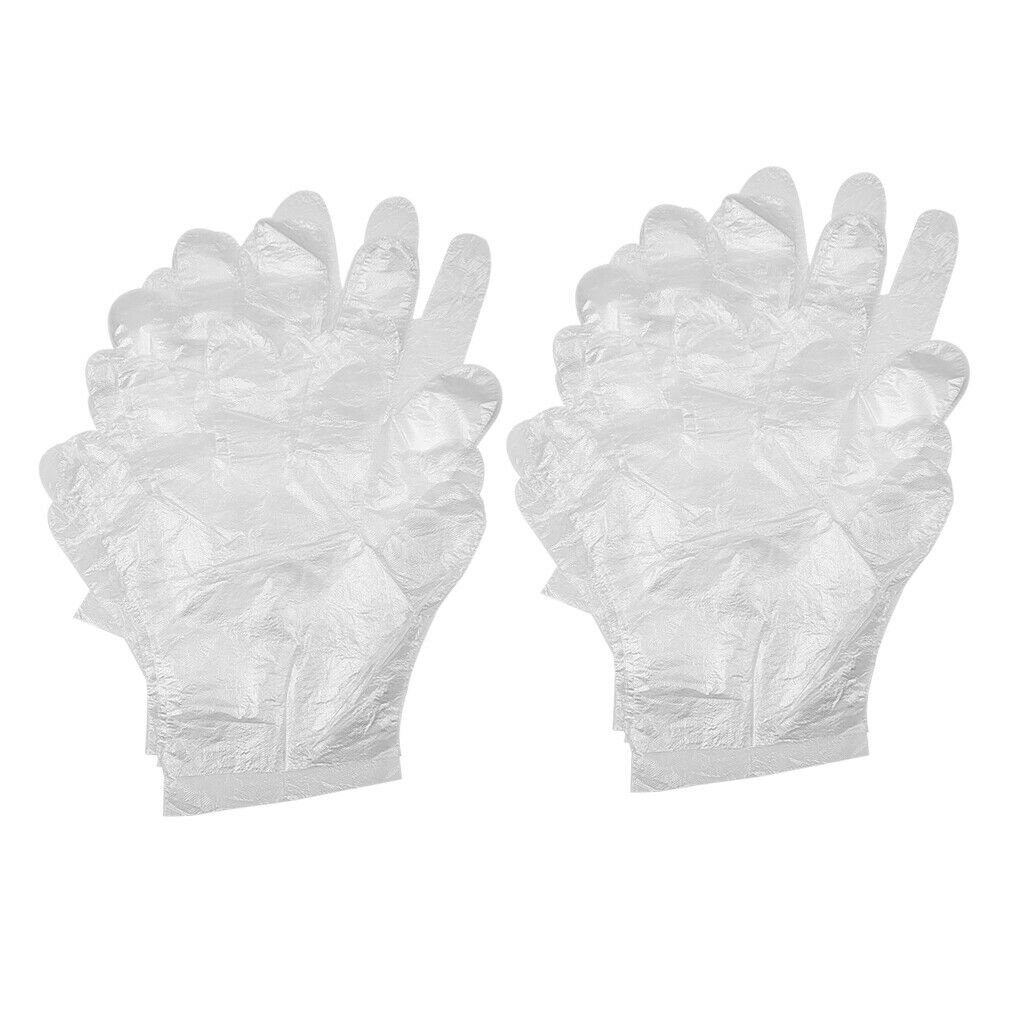 Lots 120 Soft Stretchy Seamless Disposable Finger Gloves for Catering Labs