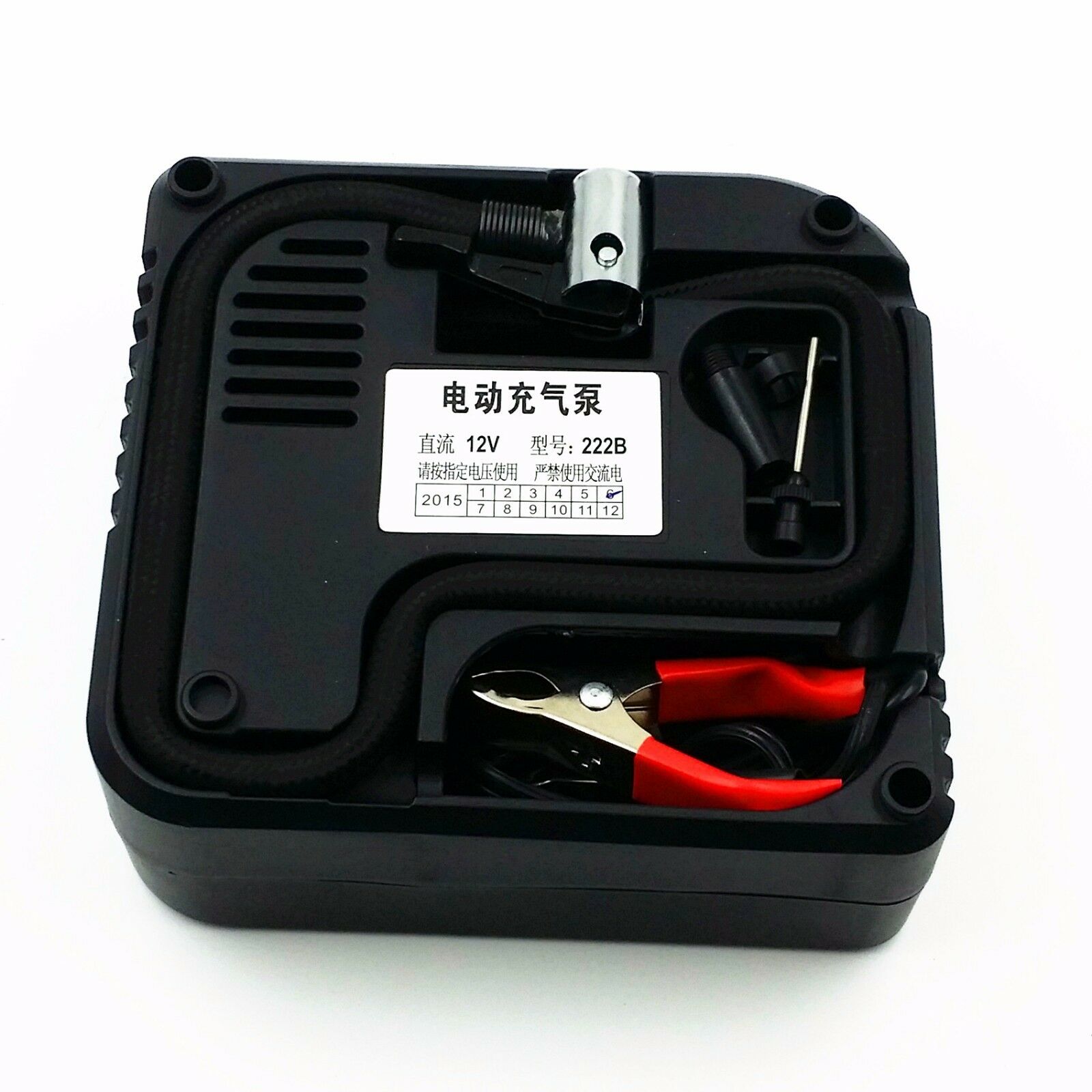 Portable Electric Air Compressor Auto Bike Tire Air Inflator Pump 12V 150PSI Car