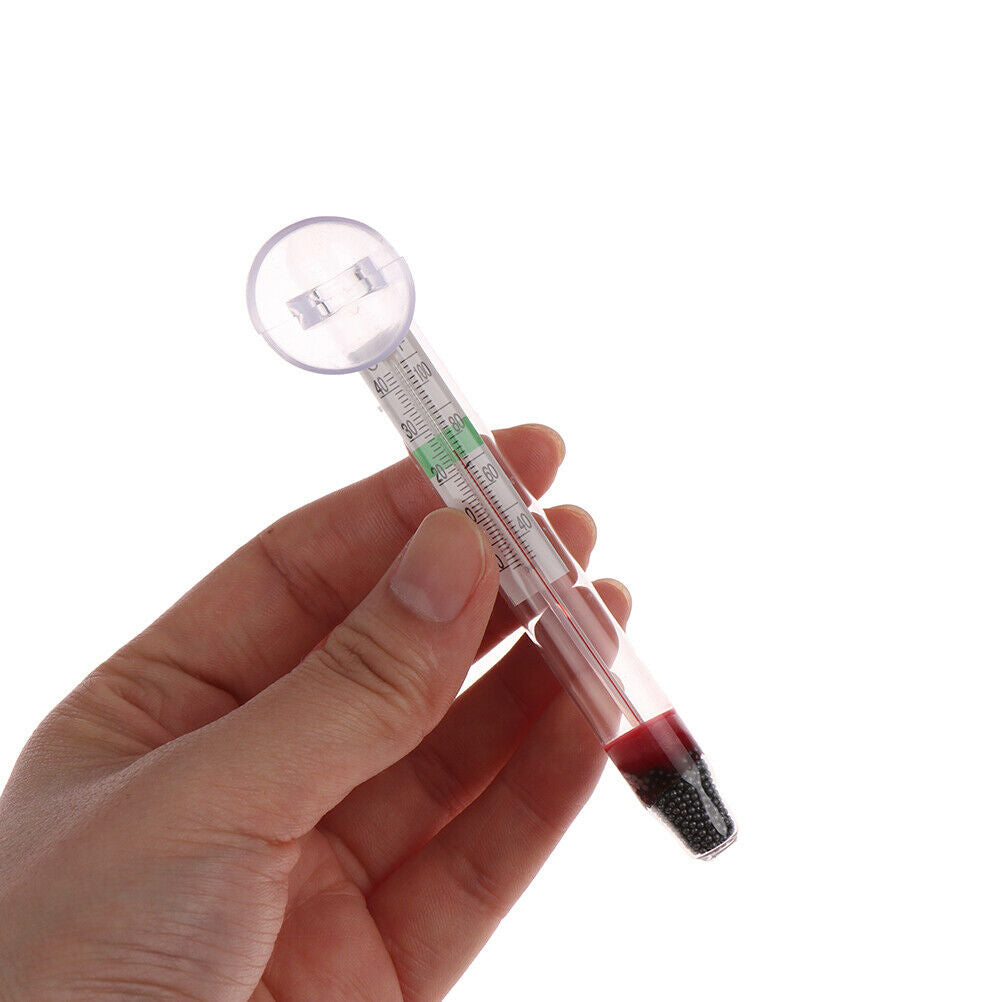 Aquarium Fish Tank Water Glass Temperature Thermometer With Suction CupBDXACHAU