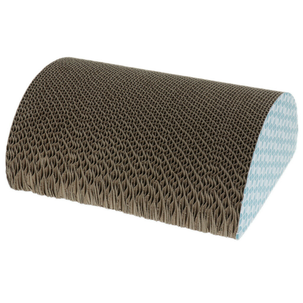 Paw Care Cardboard Cat Scratch Scratcher for Scratching and Resting with Catnip