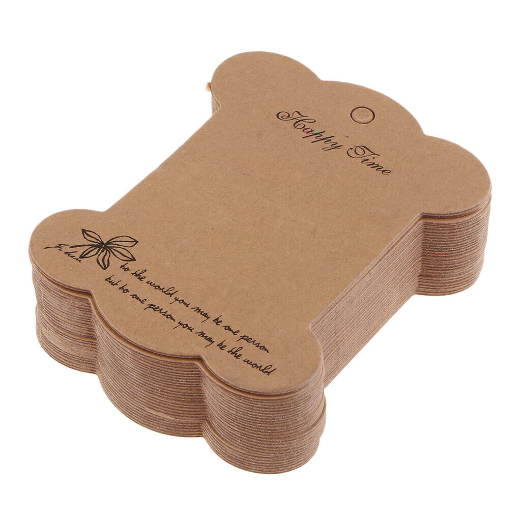 60pcs Paper Embroidery Thread Holder Floss Bobbin Card Winding Thread Tools