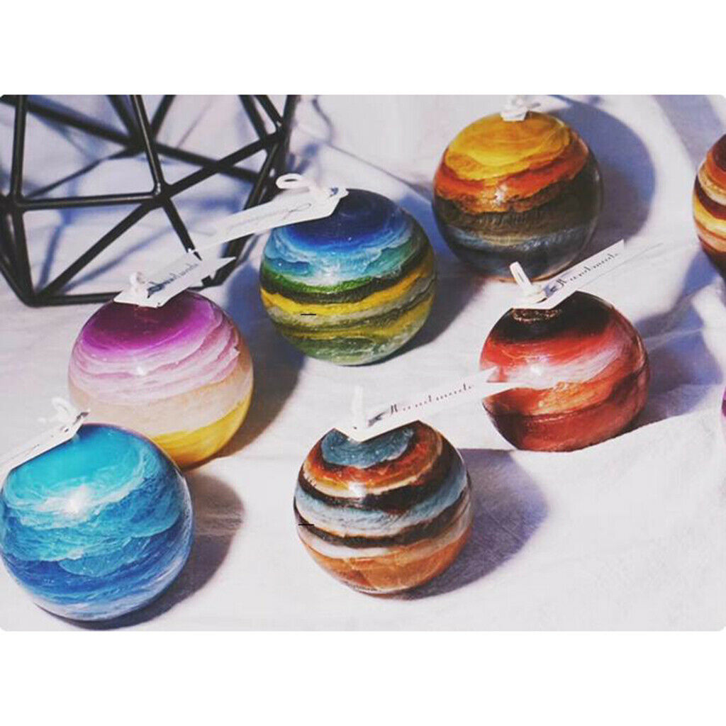Pyramid Sphere Square Shaped Candle Making Mould DIY Candles Craft Mold Tool