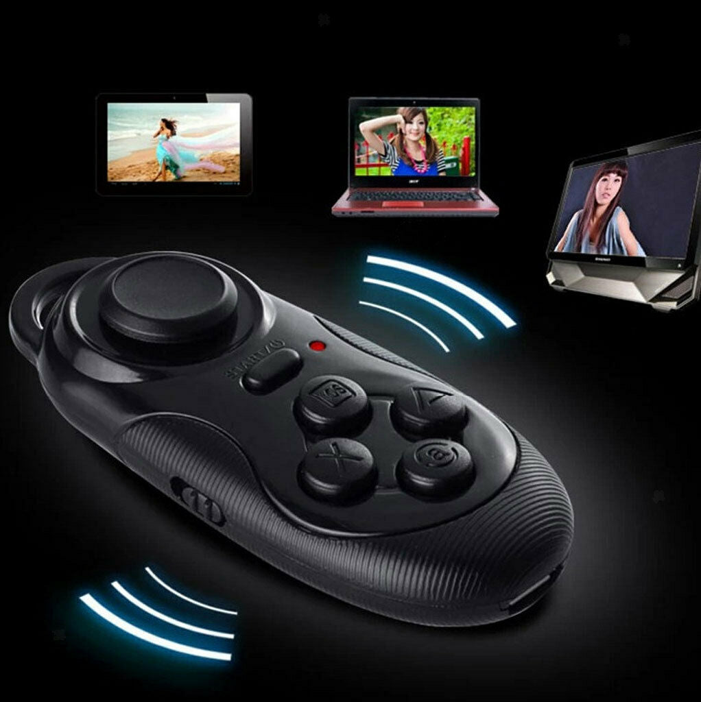 2x Bluetooth Gamepad Remote Controller, Wireless Camera Shutter,