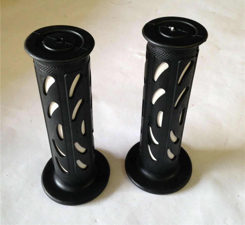 Hand Grips WHITE ATV QUAD POLARIS SEADOO BOMBARDIER JET SKI(7/8" BOTH SIDE)