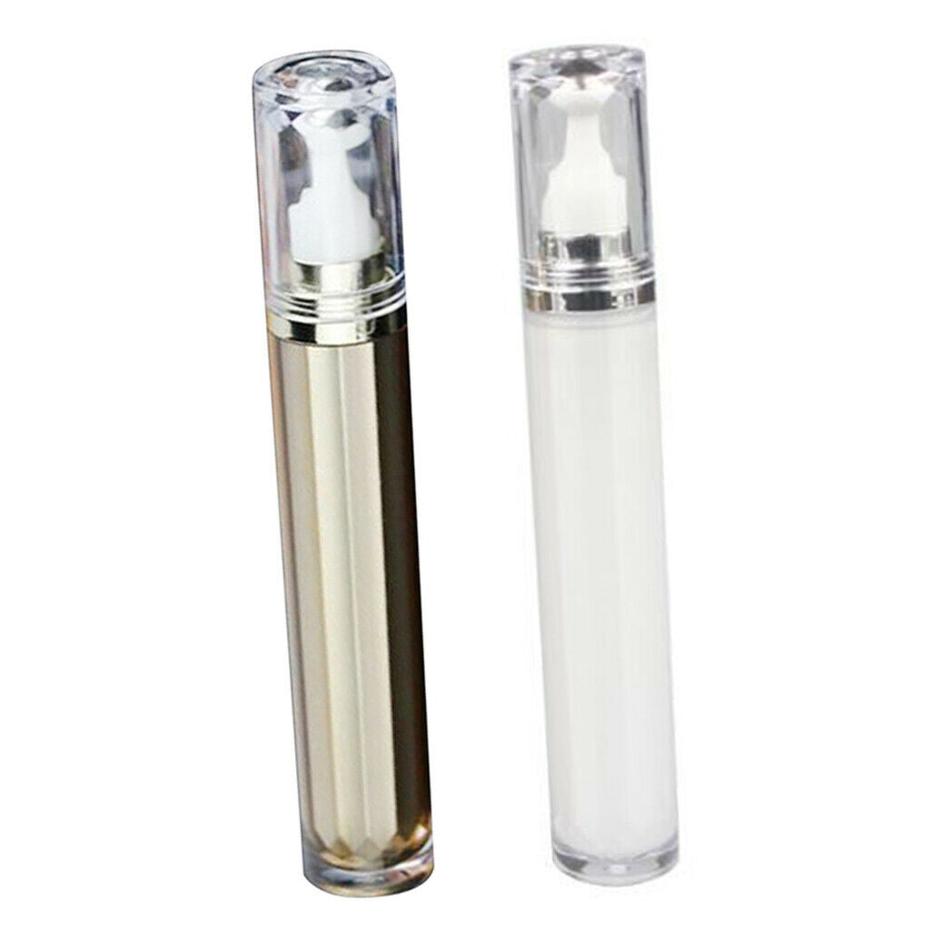 2x Plastic Roller Bottle Travel Size Roll on Bottle Perfume Ball Bottle