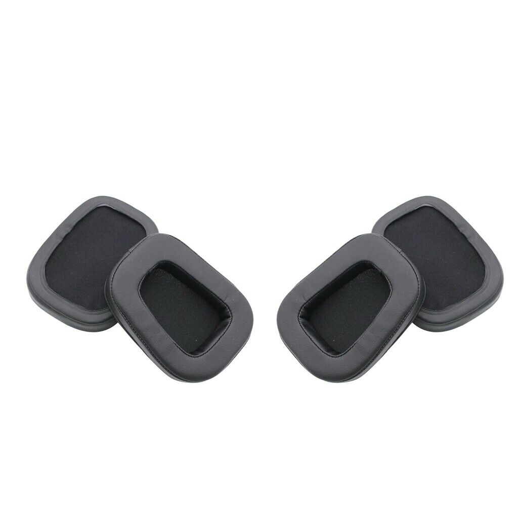 2 pairs Ear Pads Cushion for Logitech G533 G933 G633 G 633 933