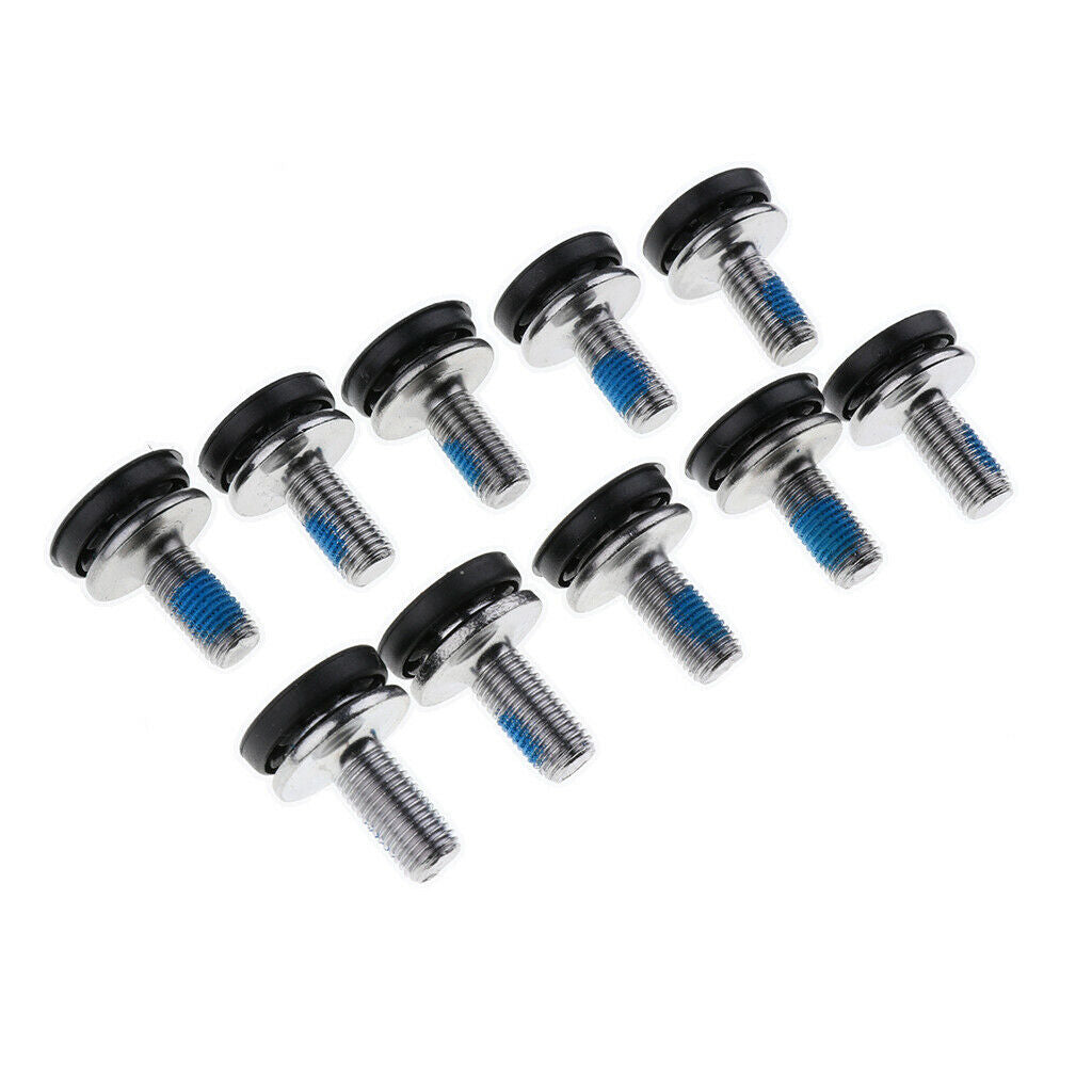 10pcs M8 x 18mm Bike Mounting Bolts Bottom Bracket Bracket Screws